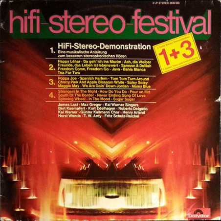 Various ‎– Hifi-Stereo-Festival 1+3|1972    Polydor ‎– 2630 053