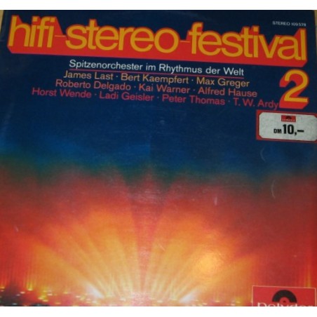 Various ‎– Hifi-Stereo-Festival 2|1969    Polydor ‎– 109 578