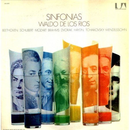 Waldo De Los Rios ‎– Sinfonias|1970     United Artists Records ‎– UAS-6802