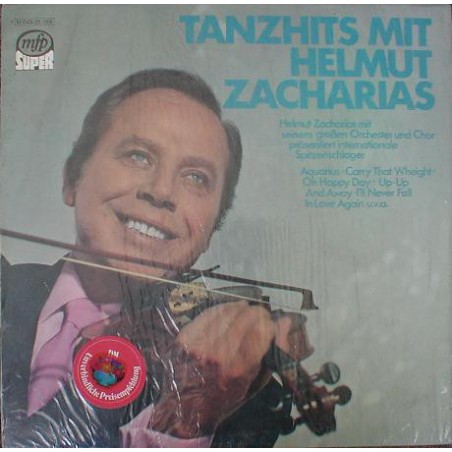Zacharias Helmut  Mit Seinem Großen Orchester Und Chor ‎– Tanzhits Mit Helmut Zacharias|Music For Pleasure ‎– 1 M 048-31 188