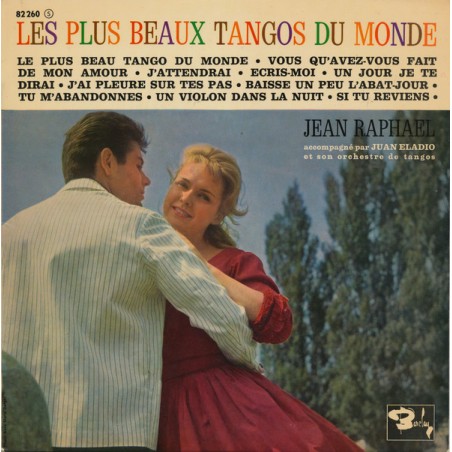 Raphaël ‎Jean – Les Plus Beaux Tangos Du Monde|Barclay ‎– 10" -Vinyl