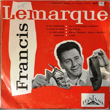 Lemarque ‎Francis – Francis Lemarque| Fontana ‎– 660.201 MR-10"- Vinyl