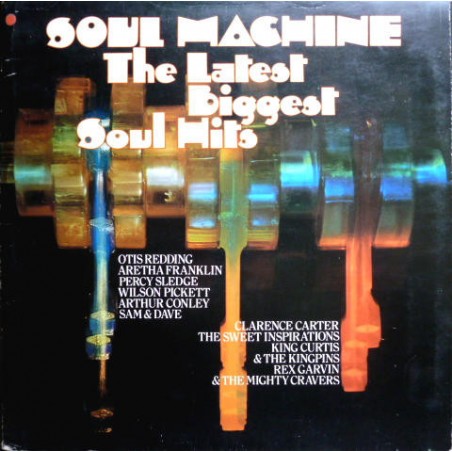 Various ‎– Soul Machine - The Latest Biggest Soul Hits|1969    Atlantic ‎– KMLP 307-pink Vinyl