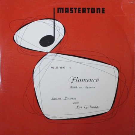 Linares Luisa  Con Los Galindos ‎– Flamenco - Musik Aus Spanien|Mastertone-10" -Vinyl