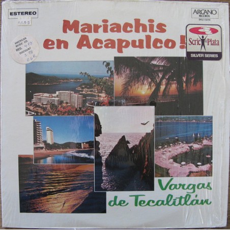 Mariachi Vargas De Tecalitlán ‎– Mariachis En Acapulco !|1973