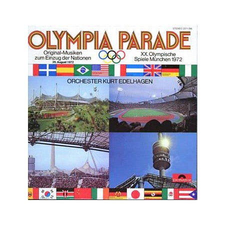 Edelhagen Kurt  Orchester  – Olympia Parade|1972   Polydor ‎– 2371 296