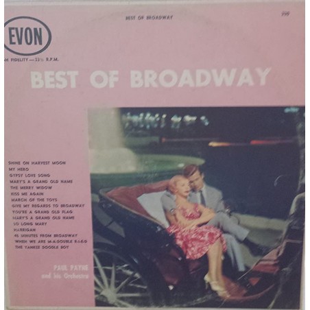 Payne Paul - Best Of Broadway | Evon 330
