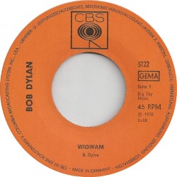 Dylan ‎Bob – Wigwam|1970...