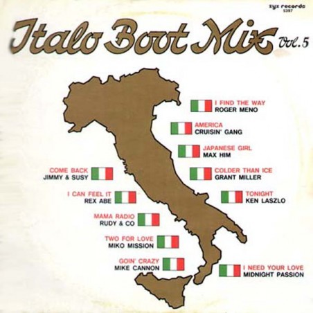 Various ‎– Italo Boot Mix Vol. 5|1986    ZYX 5397