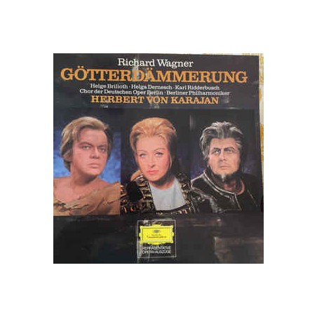 Wagner Richard – Götterdämmerung-Karajan-Ridderbusch -Berliner Philharmoniker ‎|1971
