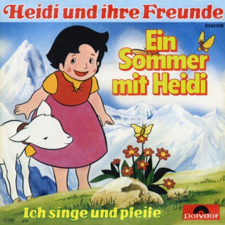 Heidi Und Ihre Freunde– Ein Sommer Mit Heidi|1978    Polydor ‎– 2042 016-Single