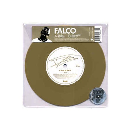 Falco ‎– Junge Roemer / Brillantin' Brutal'|2019    Ariola ‎– 19075992687-Single-Limited Edition - gold Vinyl
