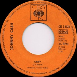Cash Johnny ‎– Oney /...