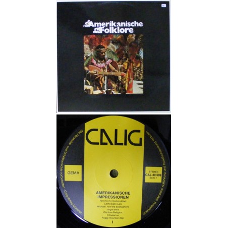 Various ‎– Amerikanische Folklore|1978     Calig ‎– CAL 30 599