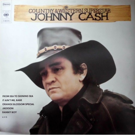 Cash ‎Johnny – Country And Western Superstar|CBS 68224
