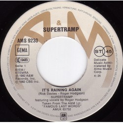 Supertramp ‎– It's Raining...