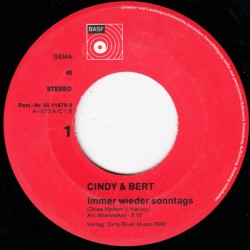 Cindy & Bert ‎– Immer...