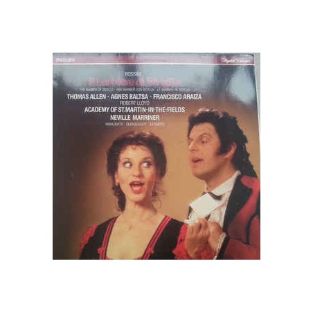 Rossini -Il Barbiere Di Siviglia-Baltsa-  Araiza-Academy Of St. Martin-in-the-Fields- Marriner|1983   Philips ‎– 412 266-1