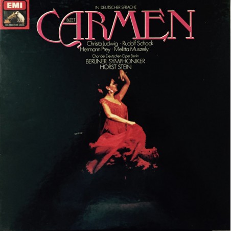 Bizet– Carmen-Ludwig-Schock-Prey, Berliner Symphoniker| HMV‎– 1C 197 29 0225 3