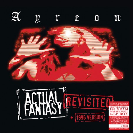 Ayreon ‎– Actual Fantasy Revisited (+ 1996 Version)|2016  Music Theories Recordings ‎– MTR7494 1-2-4 LP-Box