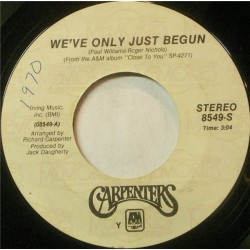 Carpenters ‎– We've Only...