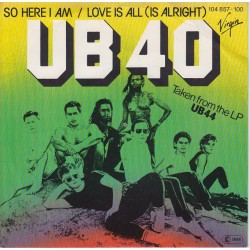 UB40 ‎– So Here I Am / Love...