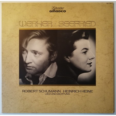 Werner Oskar - Irmgard Seefried ‎– Lieder und Gedichte|1988   Literatur Amadeo ‎– 423 765-1