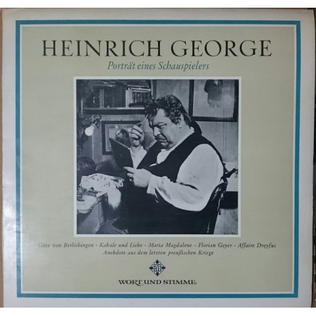 George ‎Heinrich – Porträt Eines Schauspielers