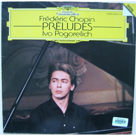 Chopin ‎– Préludes- Ivo Pogorelich |1990   Deutsche Grammophon	429 227-1