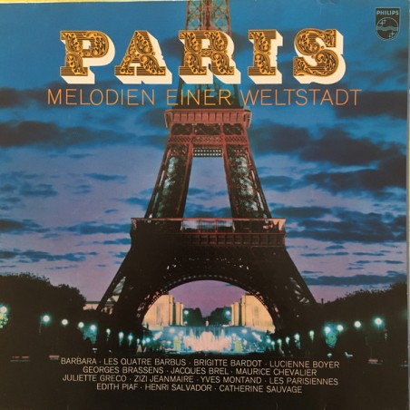 Various ‎– Paris - Melodien Einer Weltstadt| Philips ‎– 30 117