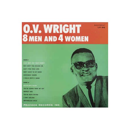 Wright  O. V. ‎– 8 Men And 4 Women|2013   Backbeat Records‎– BLP 66