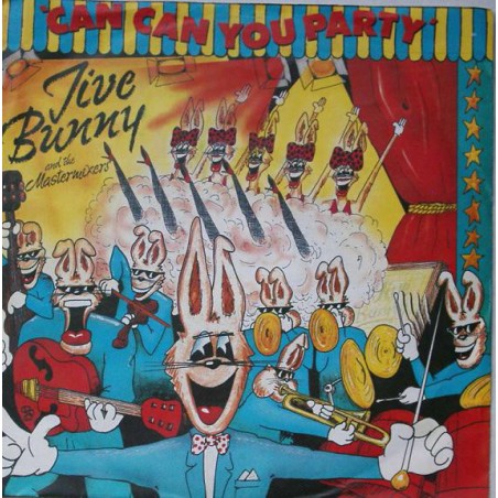 Jive Bunny And The Mastermixers ‎– Can Can You Party|1990   BCM Records ‎– 12500-Maxi-Single