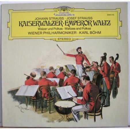 Strauss Johann  & Josef Strauss ‎– Emperor Waltz - Kaiserwalzer|1973    DG ‎– 2530 316