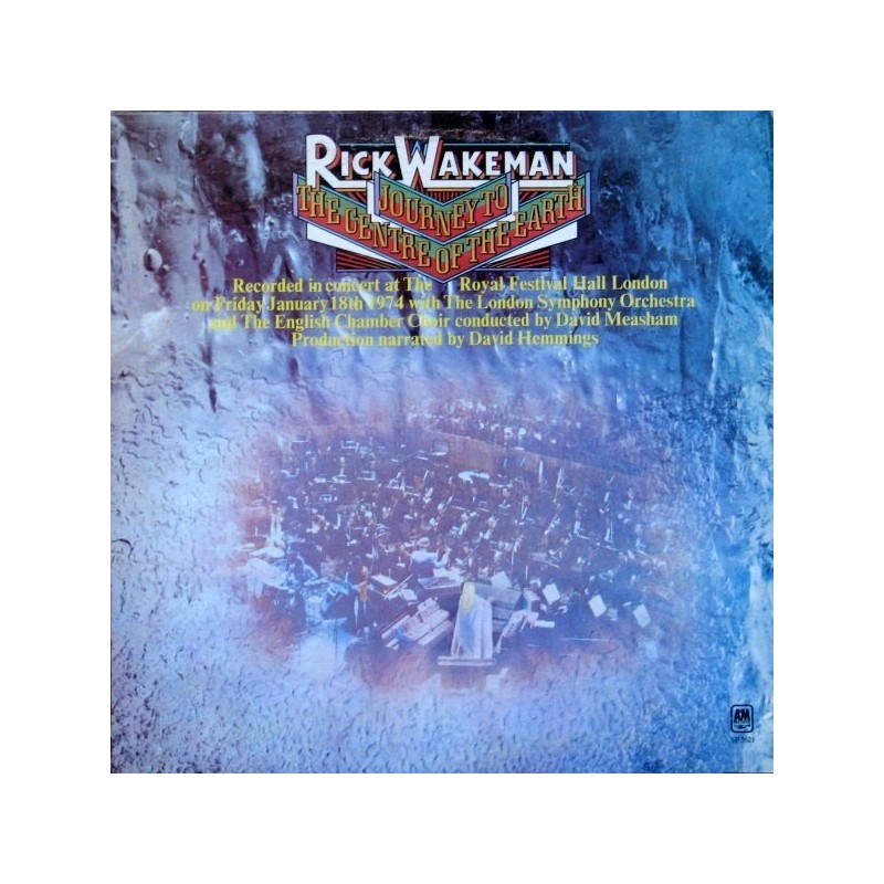 Wakeman ‎Rick – Journey To The Centre Of The Earth|1974    Ariola	87 745 XOT 