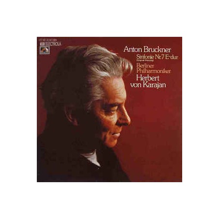 Bruckner Anton -Sinfonie Nr. 7 E-Dur (Original-Fassung)-Karajan, Berliner Philharmoniker| HMV- 1C 165-02 467/68 S