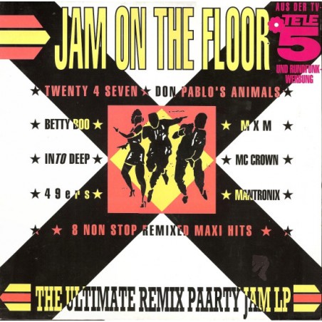 Various ‎– Jam On The Floor|1990    Flim Flam Records ‎– FFR 33003