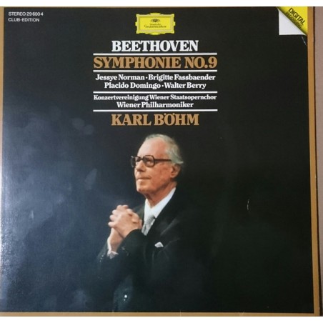 Beethoven-Symphonie No. 9- Böhm, Wr. Philharmoniker-Norman-Fassbaender-Domingo-Berry |1981   DG- 29 600 4