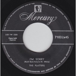 Platters ‎The – I'm Sorry /...
