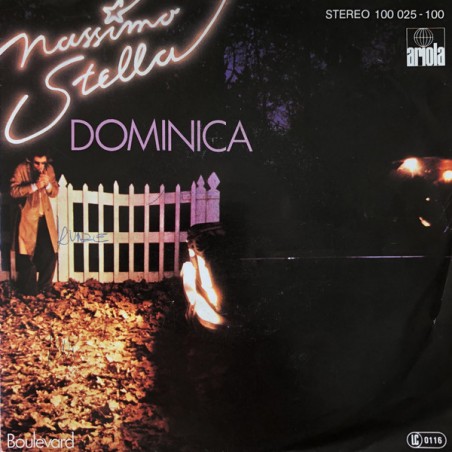 Stella Massimo ‎– Dominica|1979    Ariola ‎– S 100 025-Single