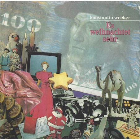 Wecker ‎Konstantin – Es Weihnachtet Sehr|1988  Polydor 871320-7-Single