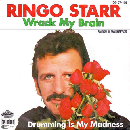 Starr ‎Ringo – Wrack My Brain|1981   The Boardwalk Entertainment Co ‎– 100·07·175-Single