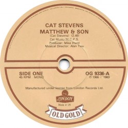 Stevens ‎Cat – Matthew &...