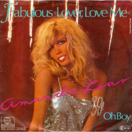 Lear ‎Amanda – Fabulous Lover, Love Me|1979     Ariola ‎– 100 899-Single