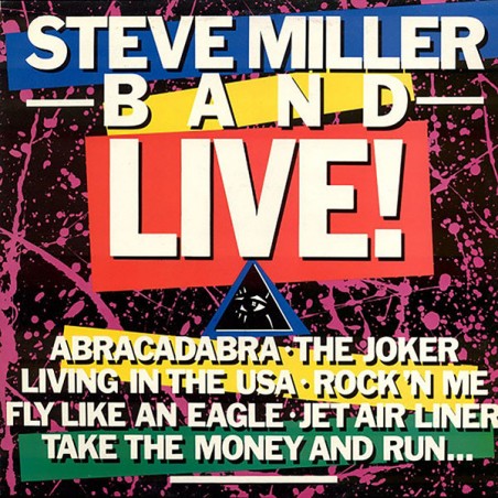 Miller Steve Band ‎– Live! 1983 Mercury ‎– 811 020-1
