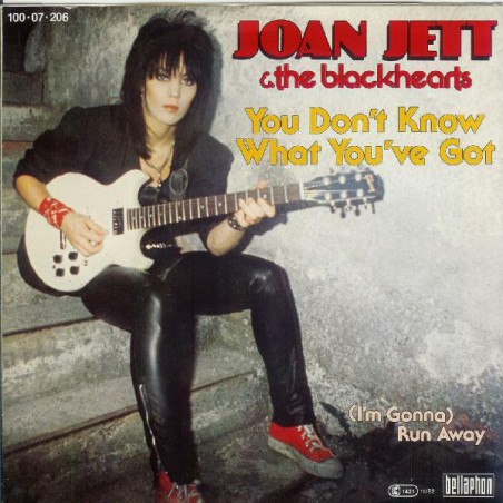 Jett Joan & The Blackhearts ‎– You Don't Know What You've Got 1982  Bellaphon ‎– 100·07·206 Single
