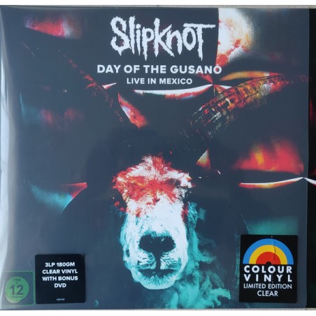 Slipknot ‎– Day Of The Gusano (Live In Mexico) 2020  Eagle Vision ‎– 0881438  3LP´s  Lim. Edition, Clear Vinyl