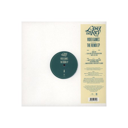 Lana Del Rey ‎– Video Games - The Remix EP 2012  Vertigo ‎– 06025 2797114 8 l  EP, Limited Edition, white Vinyl