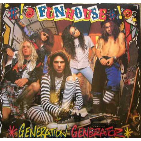 Funhouse  – Generation Generator|1990    Heavy Metal America ‎– HMUSA 160