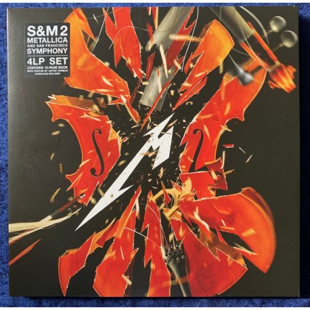 Metallica & San Francisco Symphony ‎– S&M2|2020    Blackened Recordings ‎– BLCKND 043-1-4 LP-Box