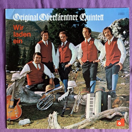 Original Oberkärntner Quintett ‎– Wir Laden Ein|BASF ‎– 10 25413-3